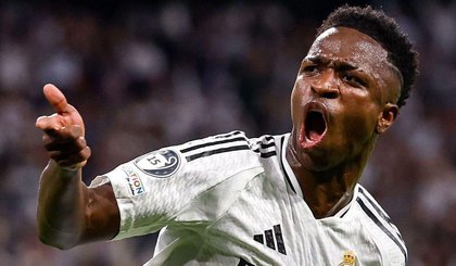 Vinícius Jr. foi eleito o melhor jogador do mundo pelo prêmio The Best. (Foto: Reprodução/Instagram/Real Madrd) Vinícius Jr. foi eleito o melhor jogador do mundo pelo prêmio The Best. (Foto: Reprodução/Instagram/Real Madrd)