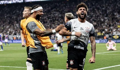 Yuri Alberto comemora gol do Corinthians. (Foto: Marcos Galvão / Agência Corinthians) Yuri Alberto comemora gol do Corinthians. (Foto: Marcos Galvão / Agência Corinthians)