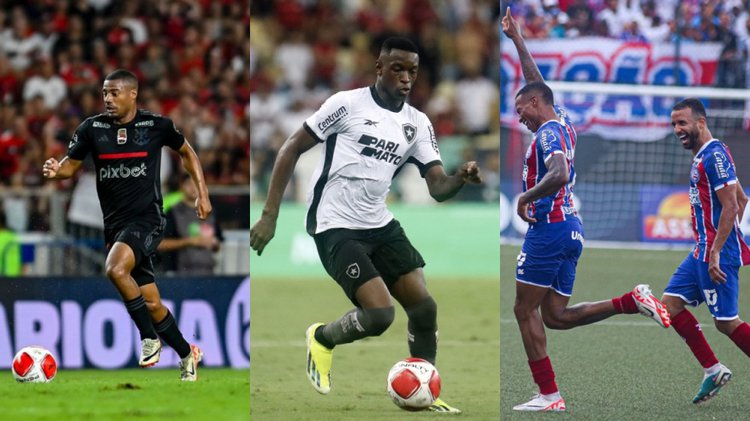 Atletas que fazem parte dos investimentos de clubes do futebol brasileiro para a temporada
