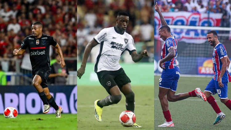 Atletas que fazem parte dos investimentos de clubes do futebol brasileiro para a temporada