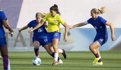 Final da Copa Ouro Concacaf 2024 - Brasil x EUA (Foto: Leandro Lopes/CBF)