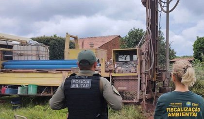 Operação Água Legal (Foto: Divulgação/Semarh)