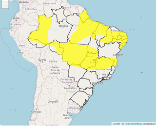 Previsão para as próximas 24 horas
