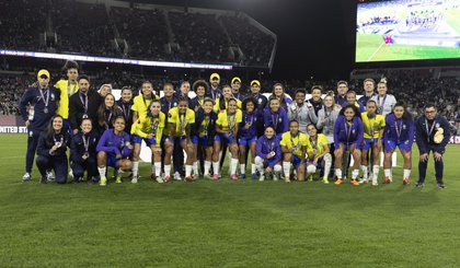 Seleção Feminina garantiu o vice-campeonato na Copa Ouro (Foto: Leandro Lopes/CBF)