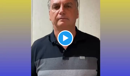 Alerta de Bolsonaro: Suposta ameaça democrática (Foto: Rede social) Alerta de Bolsonaro: Suposta ameaça democrática (Foto: Rede social)