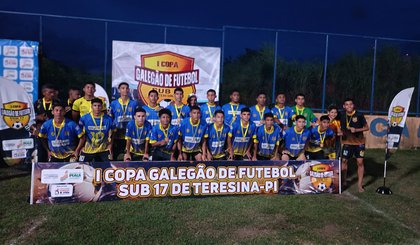 Avante, campeão da I Copa Galegão de Futebol Sub-17 em Teresina-PI (Foto: Divulgação)