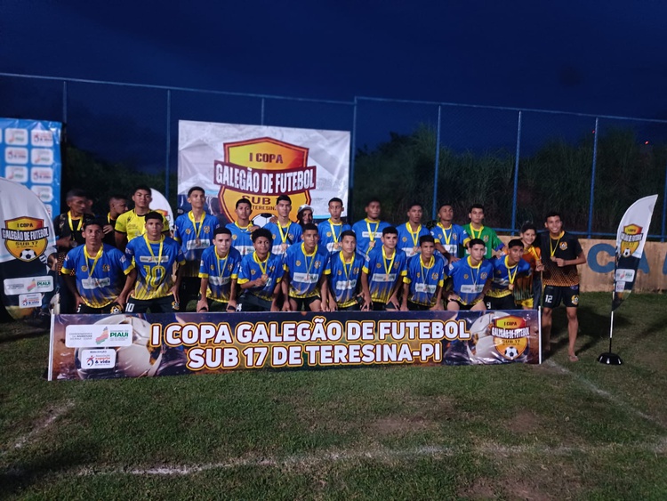 Avante, campeão da I Copa Galegão de Futebol Sub-17 em Teresina-PI