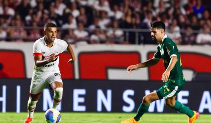 Choque-Rei fecha quarta rodada do Brasileirão Betano (Foto: Rubens Chiri/Instagram/@saopaulofc)