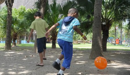 crianças (Foto: Tânia Rêgo/Agência Brasil)