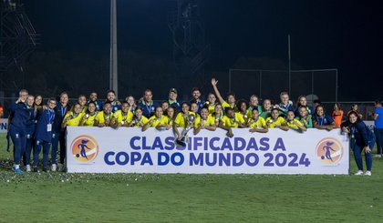 Na quinta (28), time comandado por Simone Jatobá garantiu por antecipação a vaga para a Copa do Mundo (Foto: Fabio Souza/CBF)