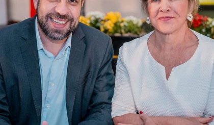 Boulos e Marta Surplicy (pre candidatos) (Foto: Instagram ofical de Boulos) Boulos e Marta Surplicy (pre candidatos) (Foto: Instagram ofical de Boulos)