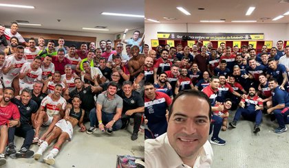 CRB e Fortaleza decidem o titulo da Copa do Nordeste 2024 (Foto: Reprodução/Instagram/@crbofical/@fortalezaec)