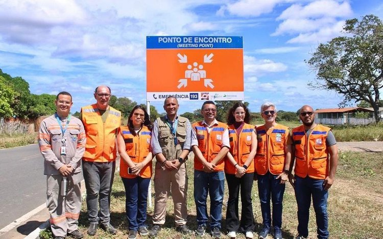 Defesa Civil participa de simulado de evacuação na área próxima à Usina de Boa Esperança, em Guadalupe