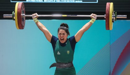 Federação Internacional de Levantamento de Pesos oficializa classificação de Amanda Schott para os Jogos Olímpicos (Foto: Gaspar Nóbrega/COB)