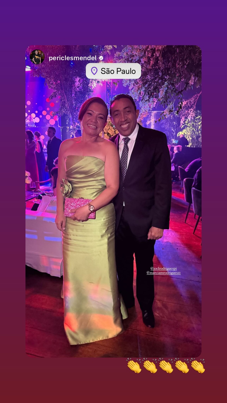 Joel Rodrigues e sua esposa Márcia Rodrigues