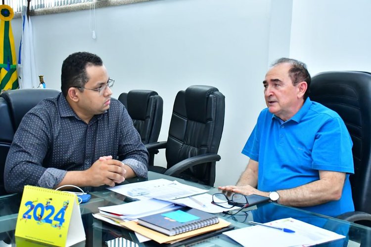 vereador Dessim e prefeito Antônio Reis