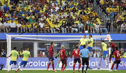 Brasil e Costa Rica se enfrentaram pela primeira rodada da Copa América (Foto: Rafael Ribeiro/CBF)