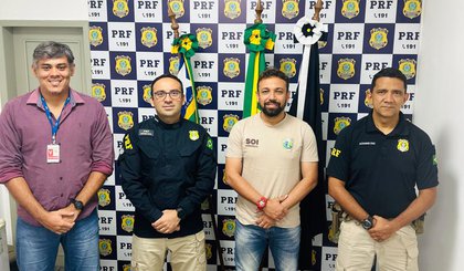 Diretoria de Operações de Trânsito firma parceria com PRF para combater roubo de veículos no Piauí (Foto: SSP-PI)