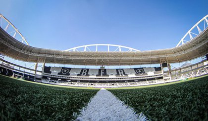 Estádio Nilton Santos (Foto: Arthur Barreto/BFR/@botafogo)