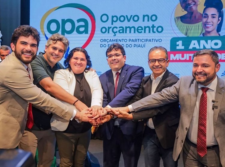 Governador Rafael Fonteneles puxa o time.