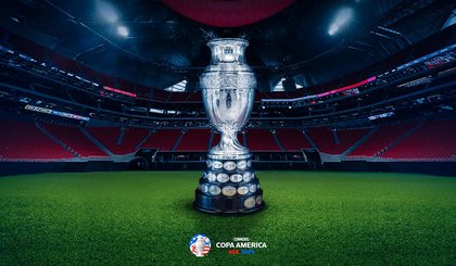 Troféu Copa América 2024 (Foto: Divulgação/CONMEBOL Copa América 2024™)