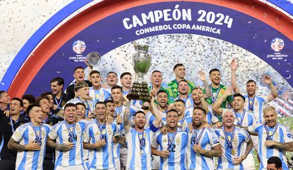 Argentina campeã da Copa América 2024 (Foto: Divulgação/CONMEBOL Copa América™)