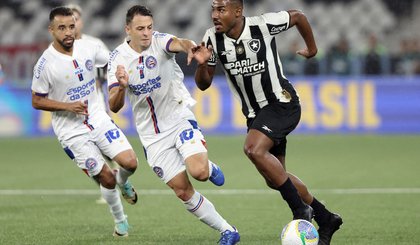 Botafogo e Bahia empataram em 1 a 1 no Nilton Santos (Foto: Vitor Silva/Botafogo)