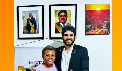 "Daguia de Dona Bela é anunciada como vice na chapa de Dr. Marcus Vinícius" (Foto: Instagram)