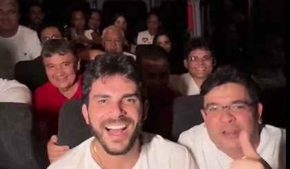 Dr Marcus Vinicius Kalume ao lado do Gov do Piaui Rafael Fonteneles (Foto: Instagram)