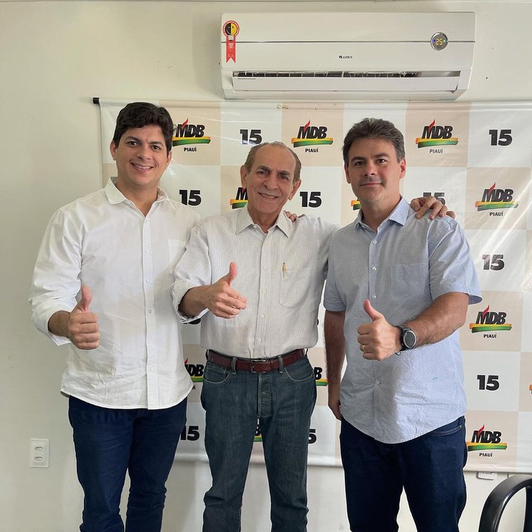 Eneas Maia visita senador Marcelo Castro