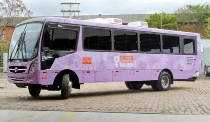 Ônibus Lilás (Foto: Divulgação/Governo do Piauí)