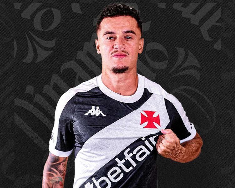Philippe Coutinho volta a defender o Vasco, após 14 anos no exterior