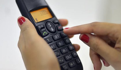 telefone fixo (Foto: Marcello Casal Jr/Agência Brasil)