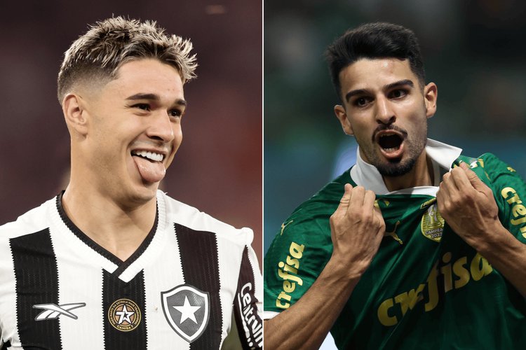 Botafogo e Palmeiras venceram Flamengo e São Paulo, respectivamente