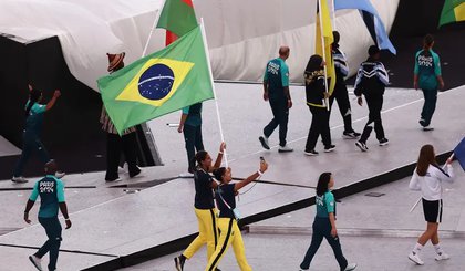 Cerimonia de Encerramento dos Jogos Olímpicos Paris 2024 (Foto: Alexandre Loureiro/COB)