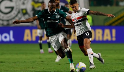 Goiás e São Paulo empataram em 0 a 0 pelas oitavas da Copa Betano do Brasil (Foto: RUBENS CHIRI/SAOPAULOFC)
