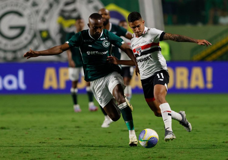 Goiás e São Paulo empataram em 0 a 0 pelas oitavas da Copa Betano do Brasil