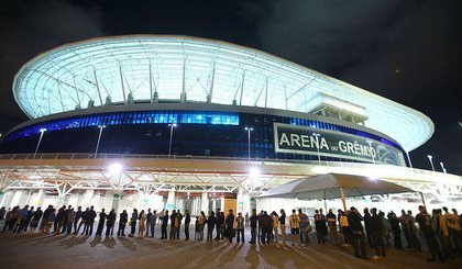 Arena do Grêmio, em Porto Alegre (Foto: Lucas Uebel/Grêmio FBPA) Arena do Grêmio, em Porto Alegre (Foto: Lucas Uebel/Grêmio FBPA)