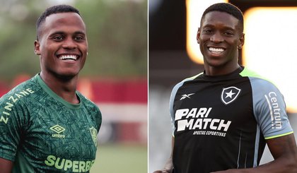 Arias é a esperança de vitória do Fluminense, enquanto Luiz Henrique é a do Botafogo no clássico (Foto: Fotos de Lucas Merçon / Fluminense e Vitor Silva/ Botafogo) Arias é a esperança de vitória do Fluminense, enquanto Luiz Henrique é a do Botafogo no clássico (Foto: Fotos de Lucas Merçon / Fluminense e Vitor Silva/ Botafogo)