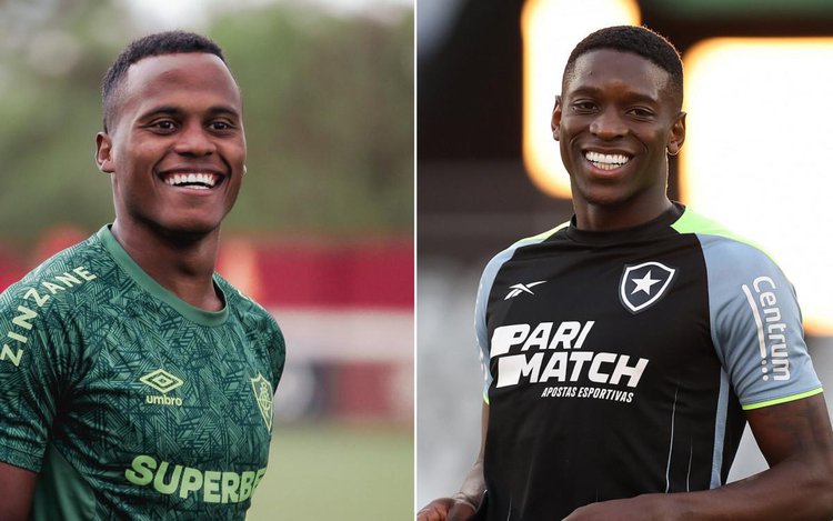 Arias é a esperança de vitória do Fluminense, enquanto Luiz Henrique é a do Botafogo no clássico