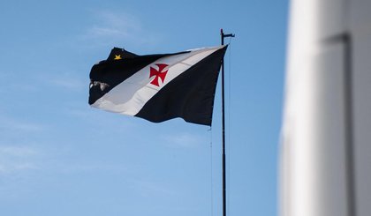 Bandeira do Vasco (Foto: Foto: Leandro Amorim | Vasco da Gama) Bandeira do Vasco (Foto: Foto: Leandro Amorim | Vasco da Gama)