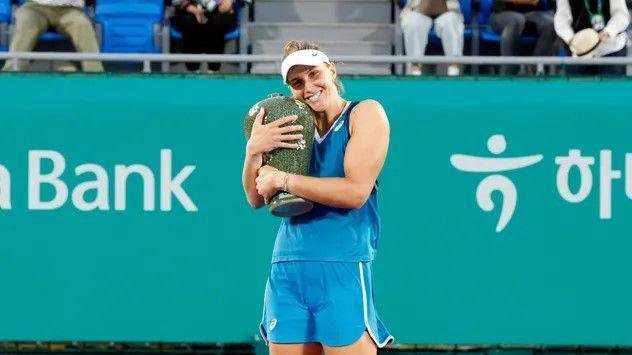 Bia Haddad Maia conquistou WTA de Seul• Foto: Divulgação/ WTA