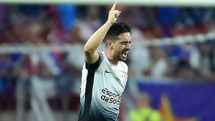 Coronado marcou golaço em vitória do Corinthians contra o Fortaleza pela Sul-Americana• Reprodução/sudamericanabr