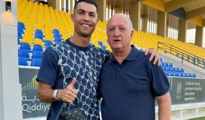Cristiano Ronaldo e Luiz Felipe Scolari são amigos de longa data (Foto: Reprodução) Cristiano Ronaldo e Luiz Felipe Scolari são amigos de longa data (Foto: Reprodução)