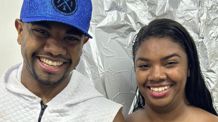 Davi Brito e a irmã, Raquel Brito