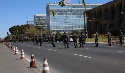 Esplanada fecha nesta sexta à noite para desfile do 7 de setembro (Foto: Antônio Cruz/Agência Brasil)