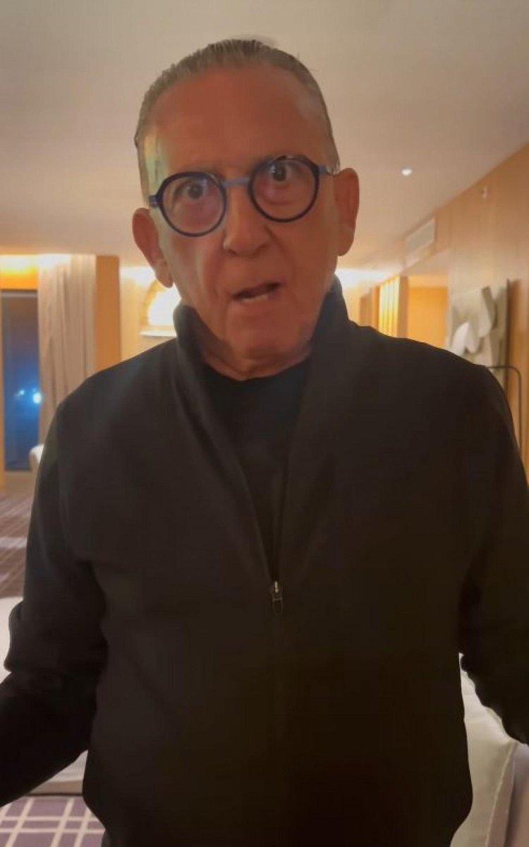 Galvão Bueno publicou vídeo nas redes sociais com suas opiniões sobre a eliminação do Flamengo