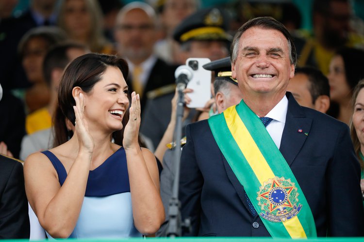 Jair e Michelle Bolsonaro