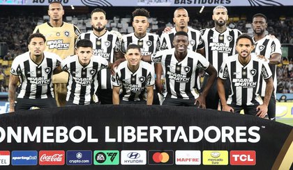 Jogadores do Botafogo podem fazer história se chegarem à semifinal da Libertadores (Foto: Vitor Silva / Botafogo) Jogadores do Botafogo podem fazer história se chegarem à semifinal da Libertadores (Foto: Vitor Silva / Botafogo)
