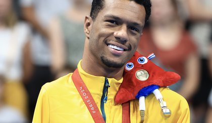 Nadador mineiro Gabriel Araújo, 22, o Gabrielzinho (Foto: Marcello Zambrana/CPB)